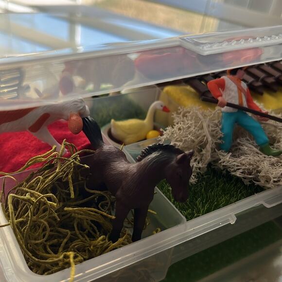 Old McDonald had a farm kit educational farm life and animals - Picture 8 of 8